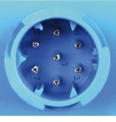 Left rear light with license plate light for Scania