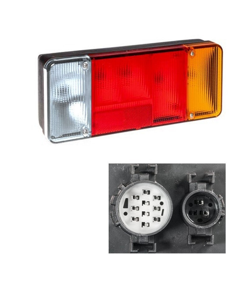 5-function right light for EUROCARGO/DAILY reverse application