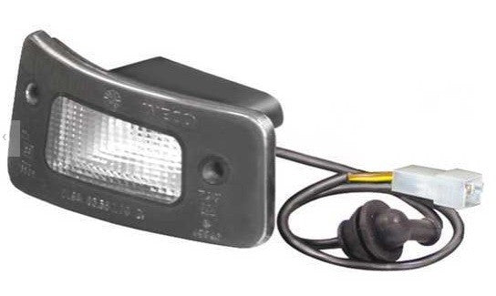 Right black roof visor light for Iveco