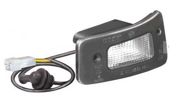 Left black roof visor light for Iveco