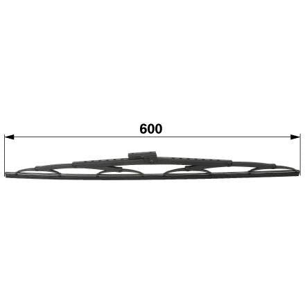 Windscreen wiper blade 600 mm
