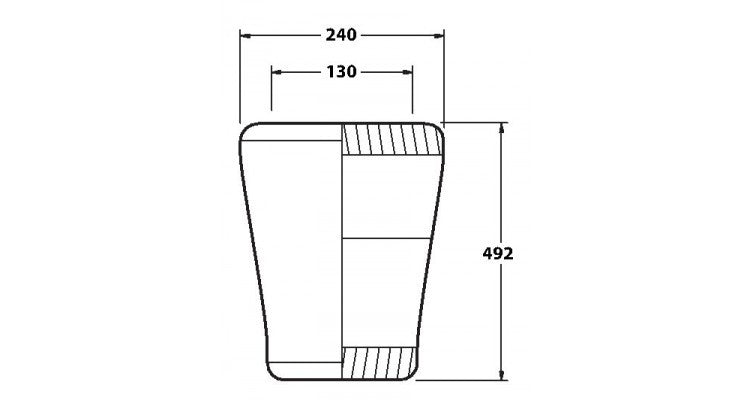 Rubber Air Spring for Volvo FH12 FM10 FM12