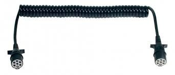 Complete spiral 24V "S" 7 poles (6 female + 1 male)