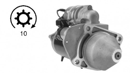 Starter motor for Man TGL and TGM ( Rfi. Man 51262017223 )