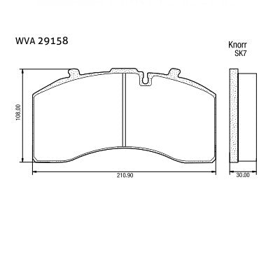 SAF Schmitz pad series