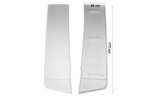 Lower right spoiler deflector Stralis AS from 2007