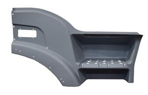Right mudguard footboard with Stralis AS hole and profile holes