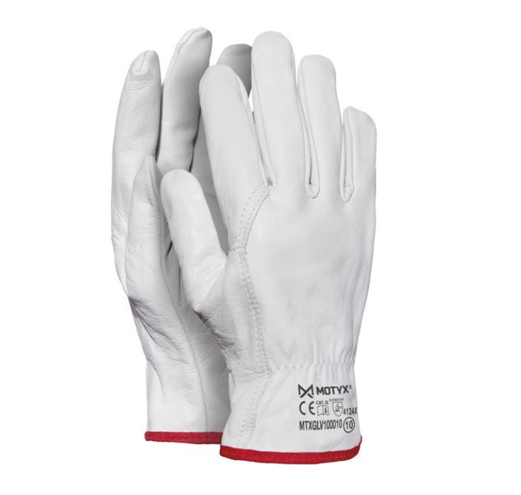 Guanti in pelle fiore bovino Taglia 10