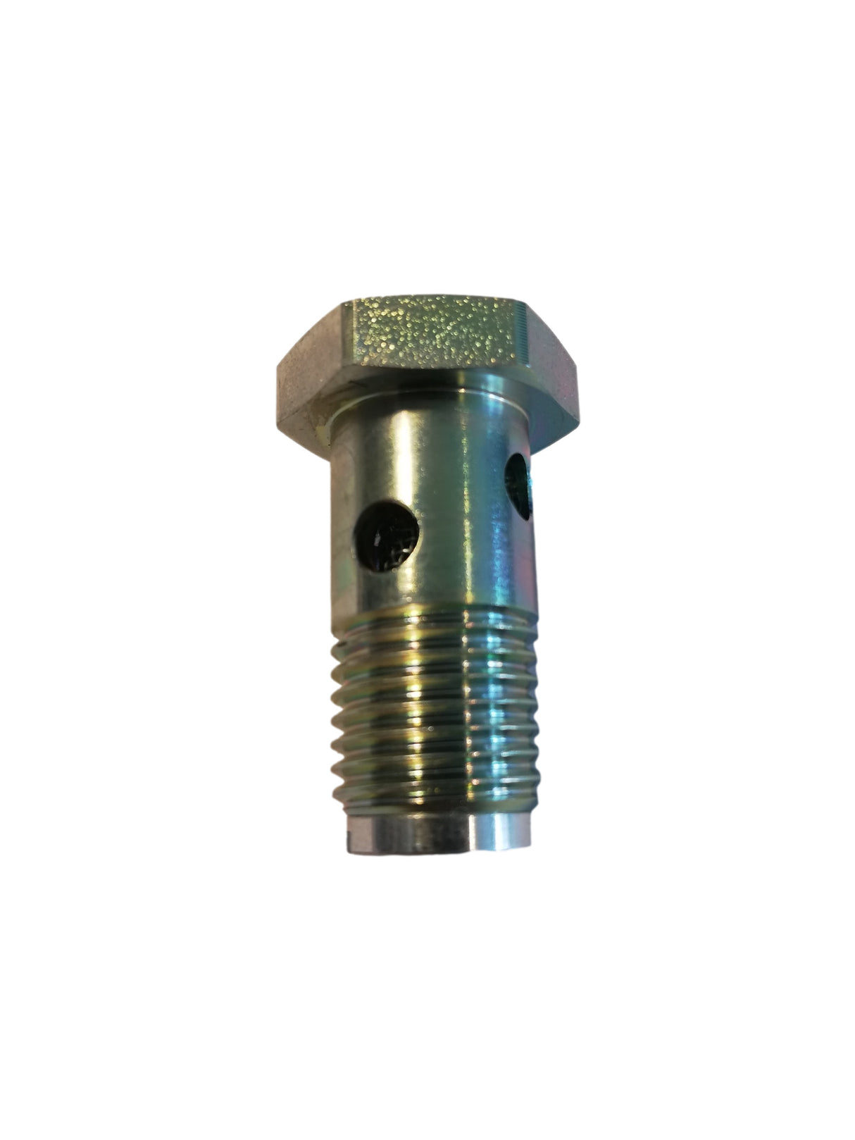 Drilled screw with fuel valve