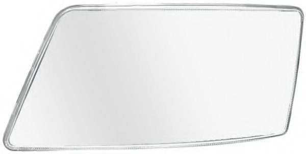 Left headlight glass man TGX TGS