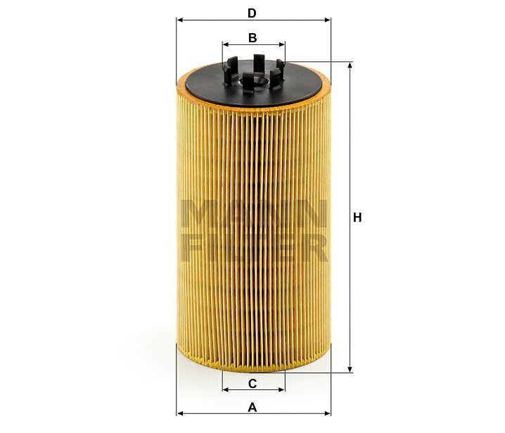 Engine oil filter Mann Filter for Man TGA TGS TGX