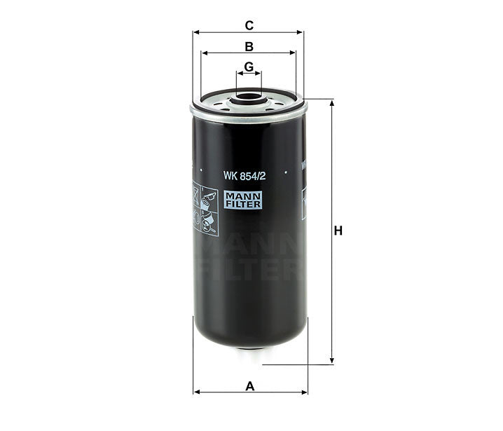 Fuel filter for Daily 2000