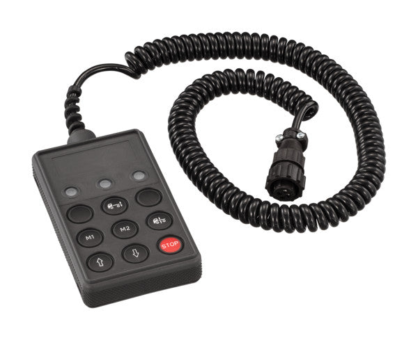 Remote control of suspension button panel