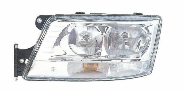 Left hand headlight with LED daytime running light TGX