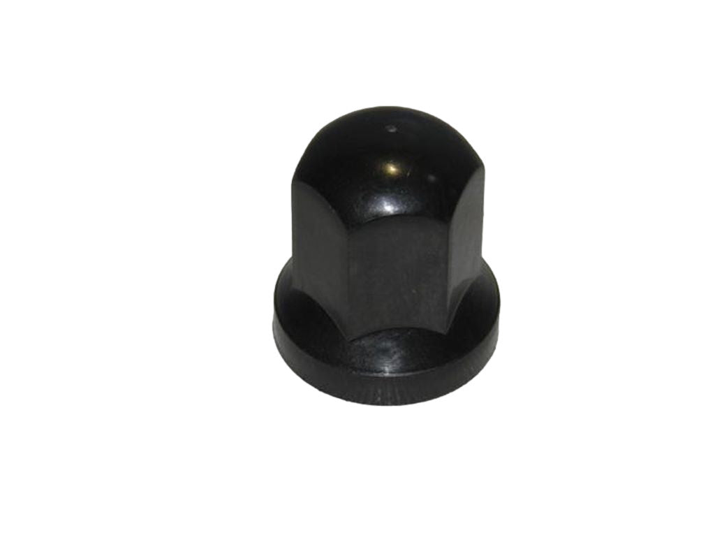 Wheel nut cover CH 27 in black plastic