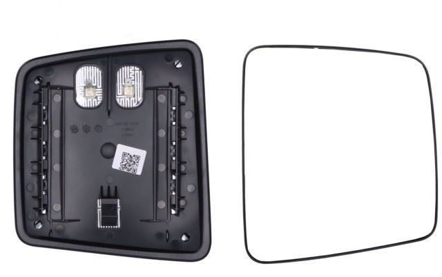 Right mirror glass wide angle Scania New