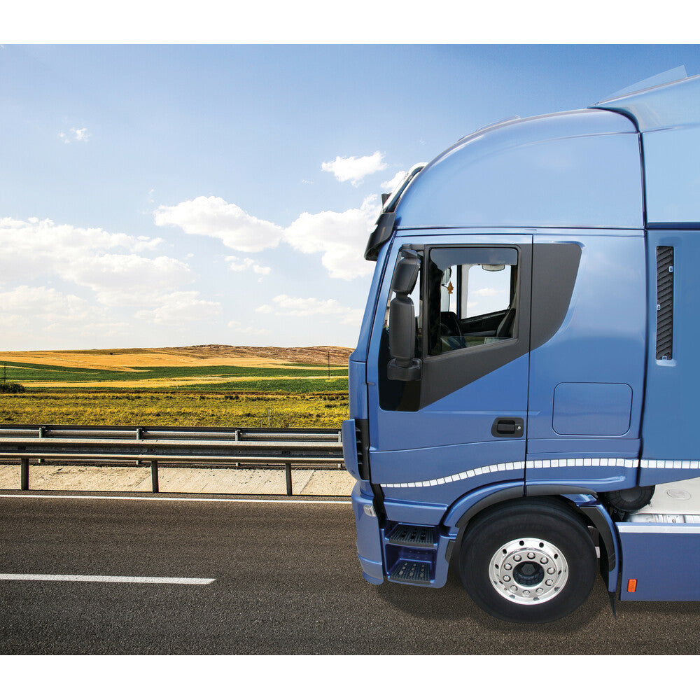 Polycarbonate deflector set - Iveco Stralis - Eurocargo