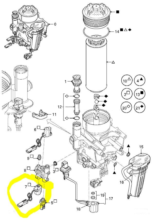 Valvola chiusura Daf