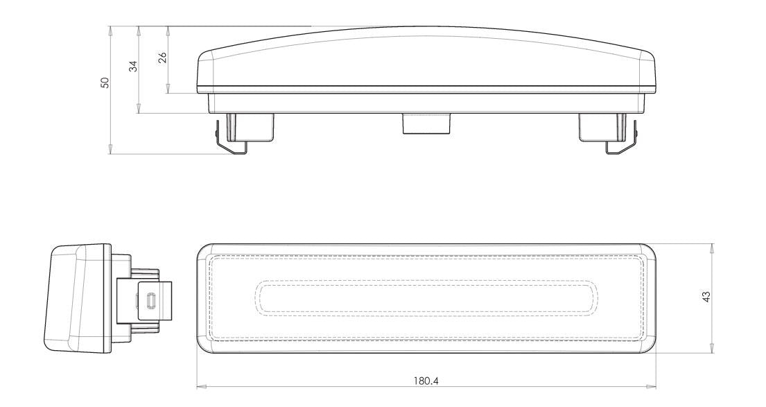 Led visiera parasole arancio neon