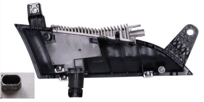 Faro profondità sinistro su griglia