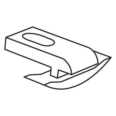 Set 25 supporti per binario uso soffitto