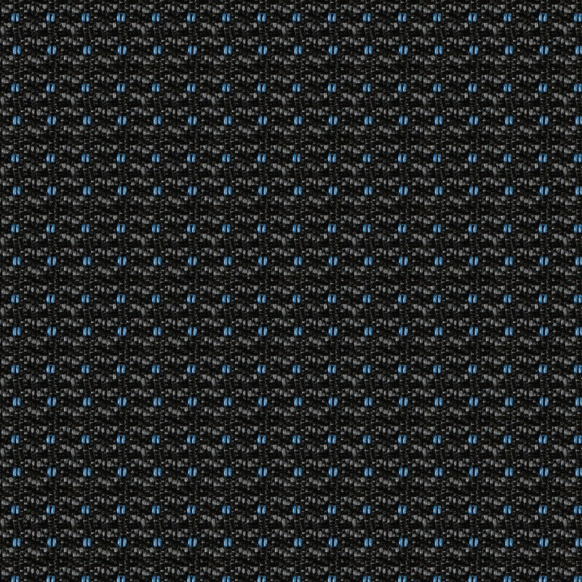 Dots-1, set fodere per furgone senza avvolgicintura - Nero/Blu