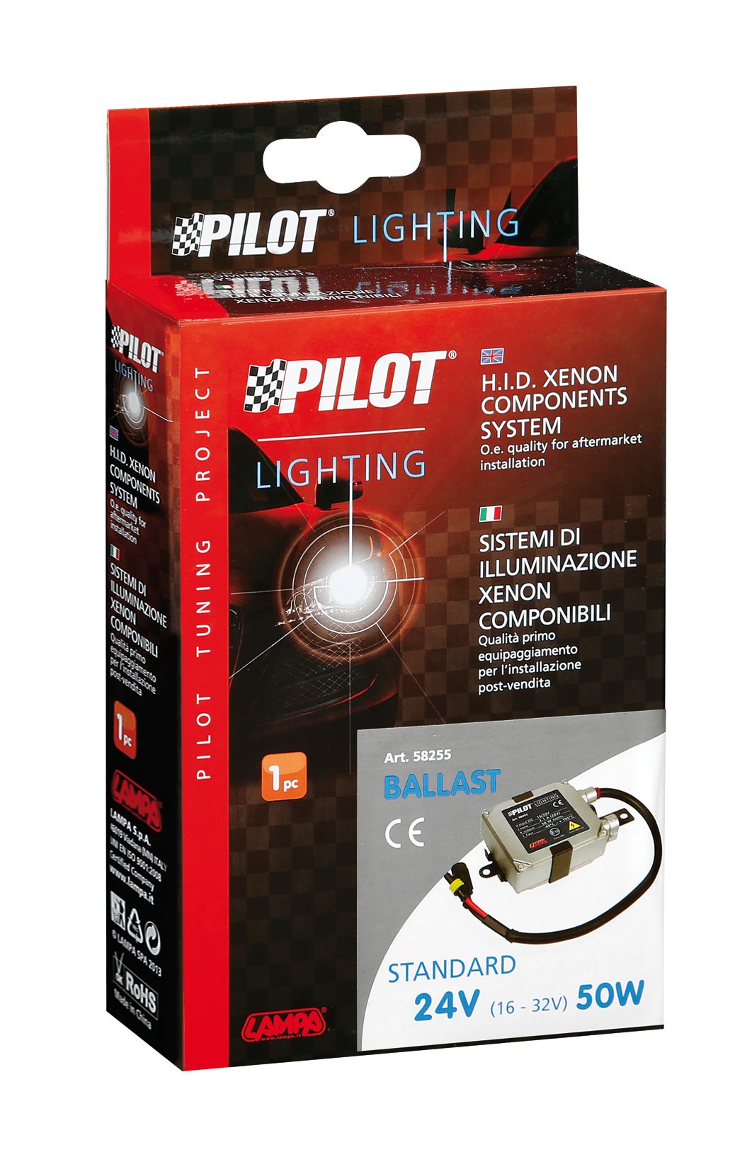 Centralina standard + Can-Bus - 24V - 50W