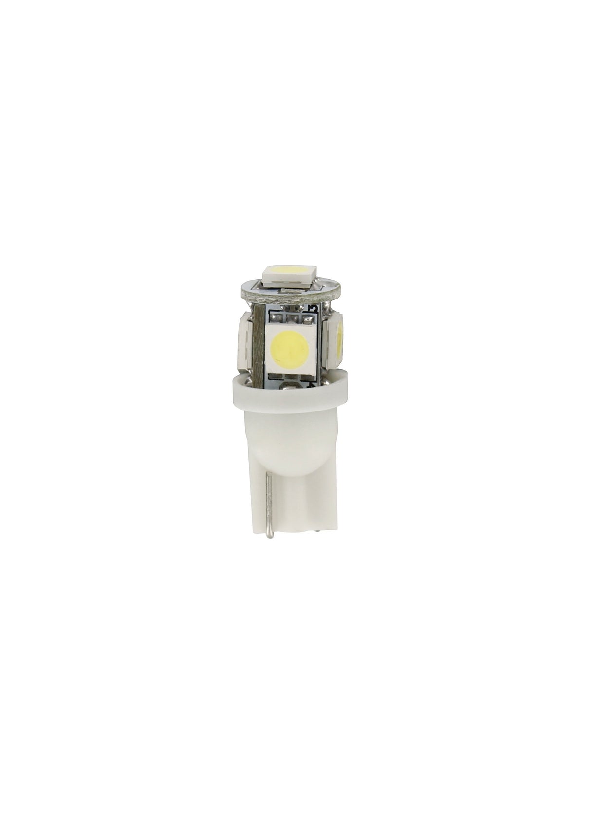 24/28V Hyper-Led 15 - 5 SMD x 3 chips - (T10) - W2,1x9,5d - 20 pz - Busta - Bianco - Doppia polaritÃ