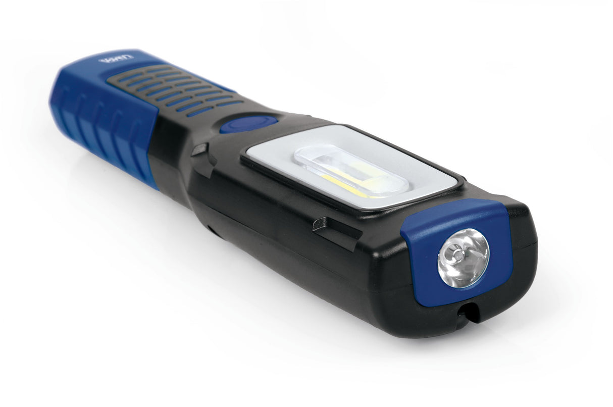 GL-3, lampada da lavoro ricaricabile a LED COB con torcia - 12/24/230V