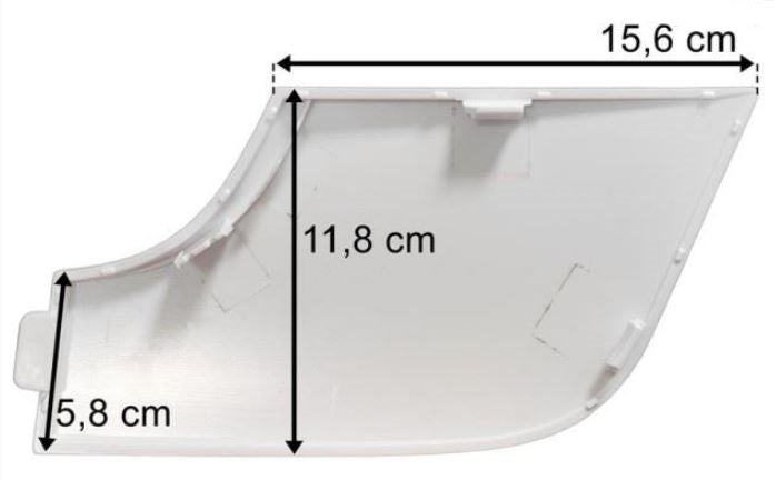 Tappo paraurti superiore sinistro TGS 2020