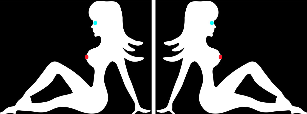 Spell-It Led coppia emblemi, 24V - Lady