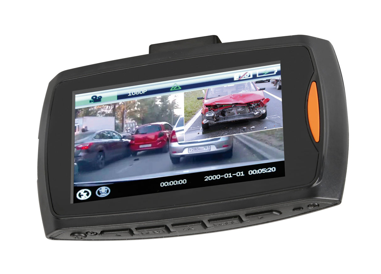 DVR-4, telecamera veicolare 1080p con park assit - 12/24V