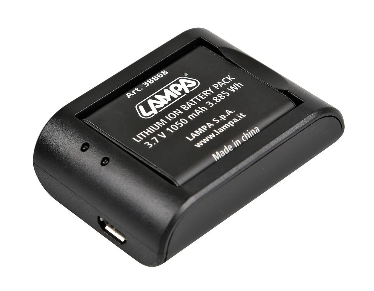 Kit carica batteria + batteria per action camera