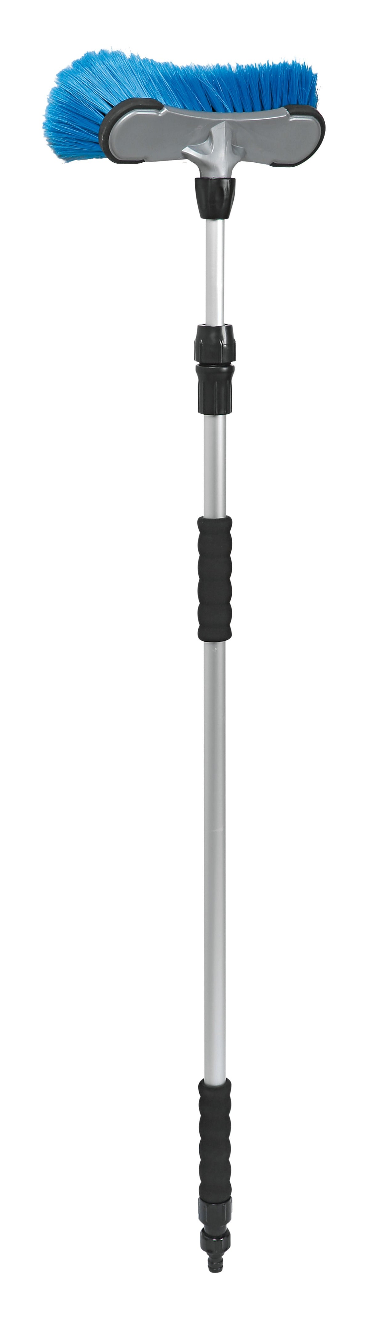 Futura, set idrospazzola con manico telescopico, innesto a ghiera