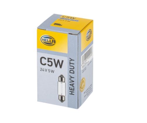 Confezione 10 lampadina C5W 24V siluro