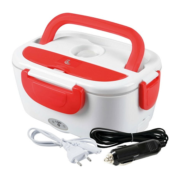 Lunch-Box, scalda-vivande elettrico - 1,5 L - 12/24V+220V - 50W