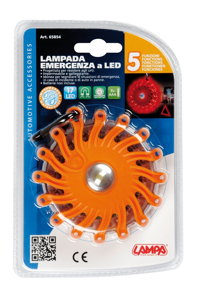 Lampada emergenza a 17 Led