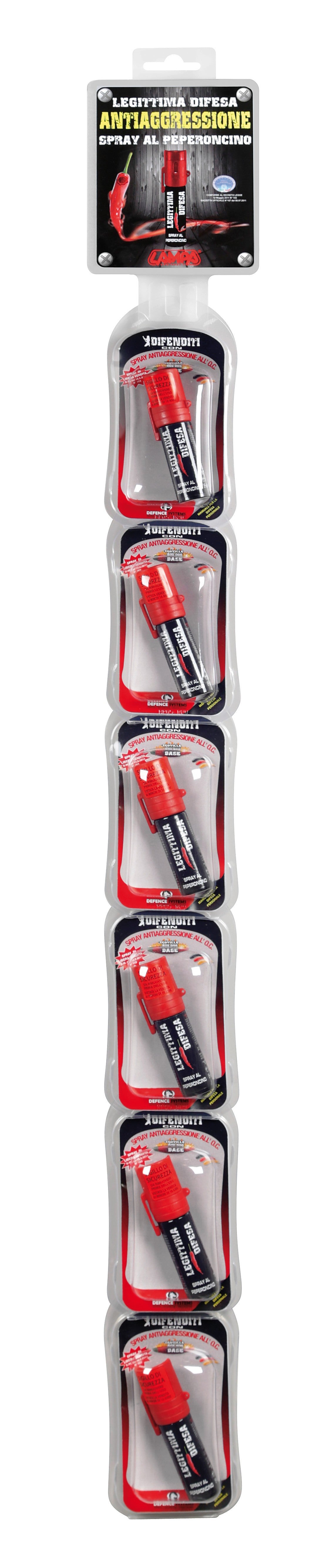 Spray antiaggressione al peperoncino - 15 ml