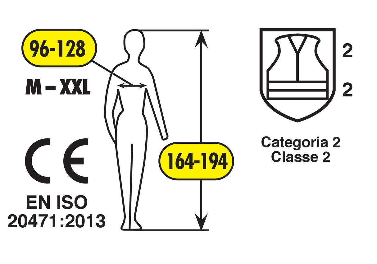 Life-Vest, veste riflettente - Arancio