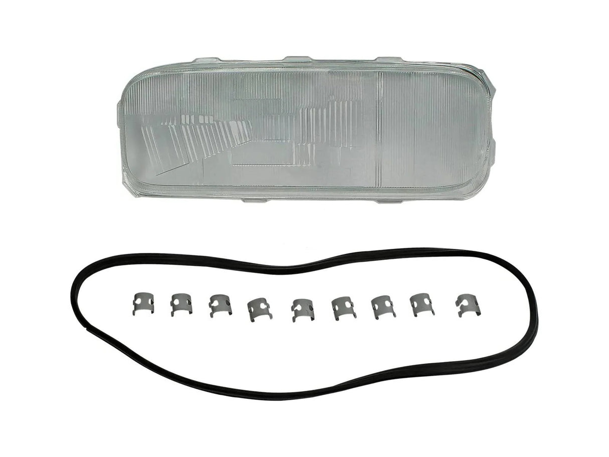 Vetro faro sinistro per Mercedes Atego