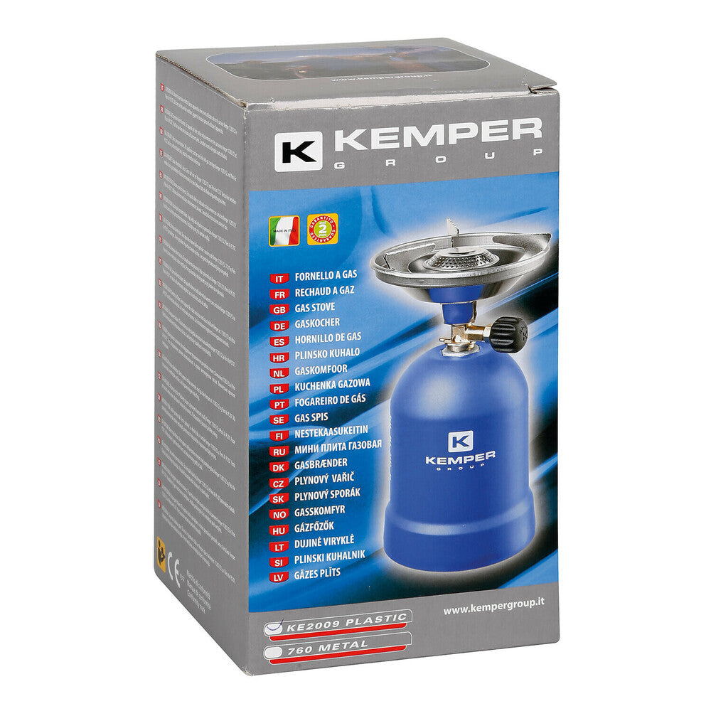 Portable gas stove, manual ignition