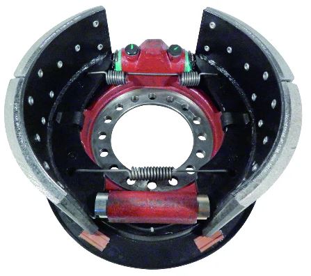 Complete left rear brake mass