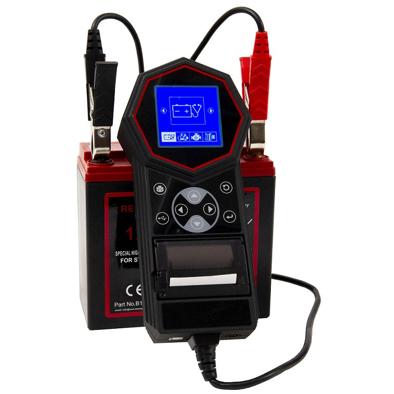 Tester professionale 12/24V batterie, alternatore, motorino