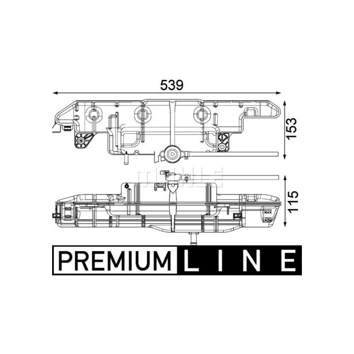 Serbatoio espansione per Nissan Cabstar, NT400