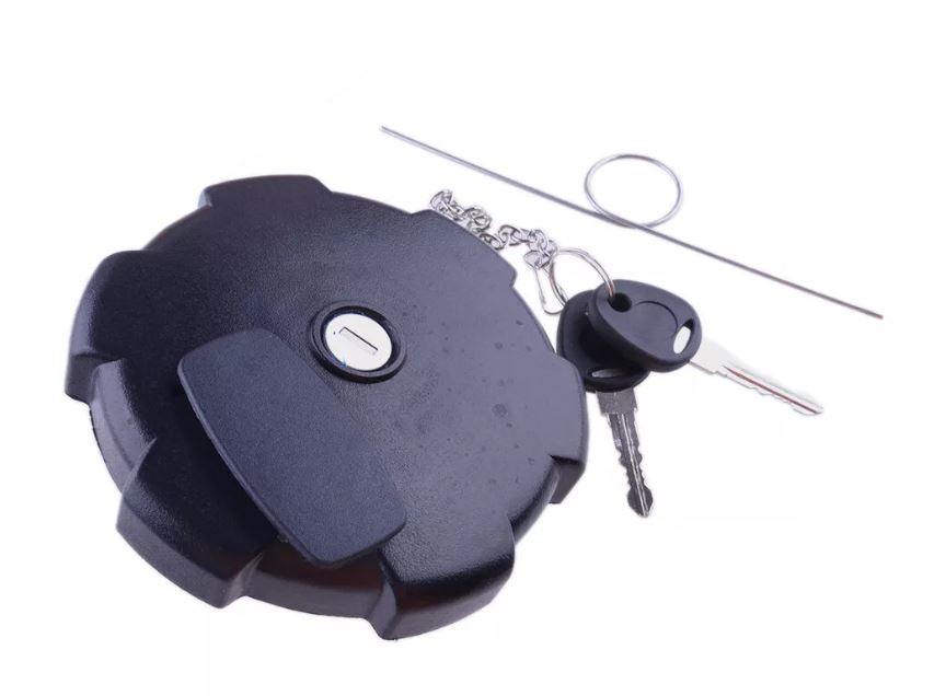 80mm Plastic Fuel Tank Cap with Key Ventilated