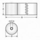 Rotoli carta termica per registratori di cassa, 10 pz - 55 g/m² - 80 mm x 80 m