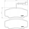 Serie pastiglie freno posteriori Textar 2392103 per Nissan Cabstar e Renault Maxity ( Rif. : D4060MA000 )