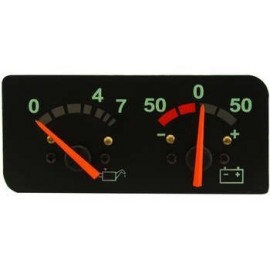 Strumento manometro pressione olio e voltmetro per Scania serie 4 ( Rif. 1434135 )