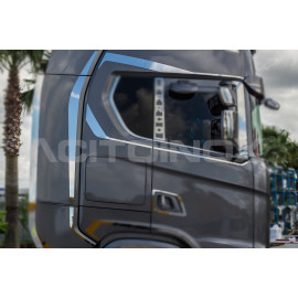 Coppia profili laterali finestrino e spoiler Scania S