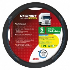 GT-Sport, coprivolante in TPE - S - Ø 42/44 cm - Nero/Blu